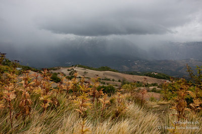 09.10.2011 - Italien, Abruzzen, Gessopalena<br />Schnee, Hagel und Kälte im Süden!